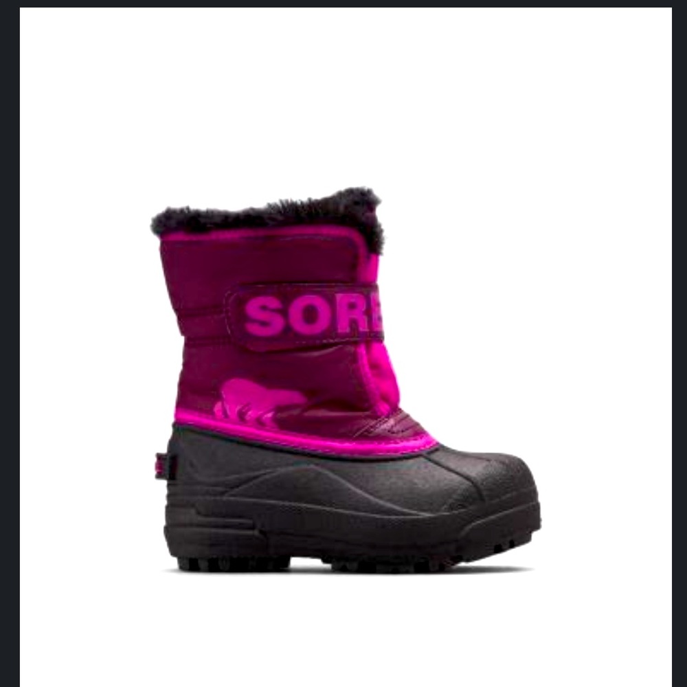 Sorel Kids Boots in Pink and Black